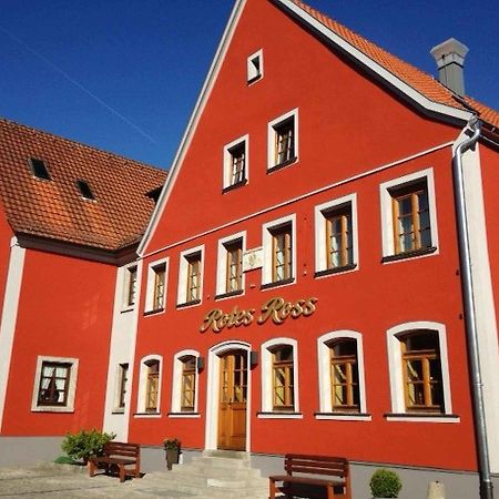 Hotel-Gasthof Rotes Ross Markt Einersheim ภายนอก รูปภาพ